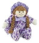 Boneca de bebê macia com roupas, Boneca de pano fofa de pelúcia brinquedo  de pelúcia com chapéu e saia de pelúcia de princesa boneca de parceiro de  dormir para crianças e meninas 