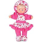 Boneca De Pano Sorridente Roupa Pink 29cm