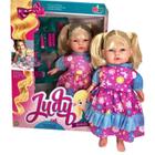 Boneca de pano Judy Beauty com acessorios de cabelo boneca macia e fofinha brinquedos de menina