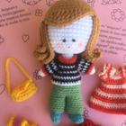 Boneca de Papel Amigurumi 12