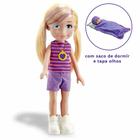 Boneca de Vinil - 38 cm - Polly Pocket - Camping - Pupee