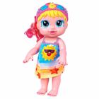 Boneca de Vinil - Babys Collection - Dia de Beleza Loira - Super Toys