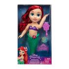 Boneca Disney Princesas Ariel Hora do Banho 38cm com Pente e Tiara para Crianças a partir de 3 Anos Multikids - BR2021