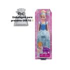 Boneca Disney Princesas Saia Cintilante Cinderela 30cm