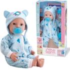 Boneca Diver New Born Brincando De Pijama Menino Divertoys - Divertoys