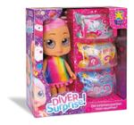 Boneca Diver Surprise Dolls c/ Acessórios Surpresa Divertoys Mod.3