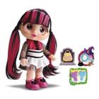 Boneca Draculaura Monster High Bee Vampira 28cm Gótica Fashion Em Vinil C/ Acess. - Bee