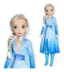 Boneca Elsa Frozen 2 Grande 55 Cm Disney Princesa