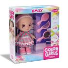 Boneca Emily +3 Anos Acessórios Colors Girls Fashion Bambola