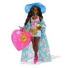 Boneca Estilosa Barbie com Acessórios de Praia - Viagem Mágica Juventude Divertida