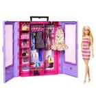 Boneca Fashion Barbie Fashionistas Ultimate Closet com 3 roupas