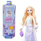 Boneca fashion Mattel Disney Frozen Elsa com 11 surpresas