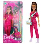 Boneca Filme Barbie Terno De Moda Rosa com Acessórios