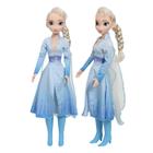 Boneca Frozen Elsa Filme Infantil 55cm Cabelo Pode Pentear - Baby Brink