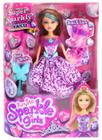 GANHEI UMA BONECA PRA FAZER PENTEADOS E MAQUIAGEM - FUNVILLE SPARKLE GIRLZ  MAQUIADORA 