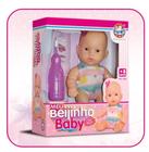 Boneca Infantil Meu Beijinho Baby Com Acessórios Divertida - Sid Nyl