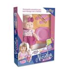 Boneca Infantil Nicinha Papinha Com Acessórios - FMSP