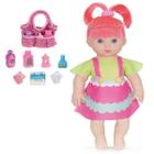 Boneca Infantil Shayane Colors Sapekinha + Bolsa Acessório