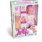 Boneca JUDY BABY Naninha 34CM - MILK