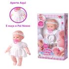 Boneca Little Baby Minha Primeira Oração 0151 Milk Brinquedo