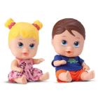 Boneca Little Dolls Gemeos Menina E Menino Alive 8037 Divertoys