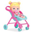 Boneca Little Dolls Passeio Bebê Alive Com Carrinho, Chupeta - Diver Toys