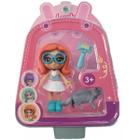 Boneca Little GIRLS PET SHOP Multikids BR2267 Cabelo Laranja