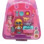 Boneca Little GIRLS Super PET SHOP Multikids BR2268 Cabelo Amarelo