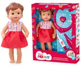 Boneca Little Mommy Cuidados Morena Mattel Pupee