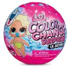 Boneca lol surprise color change lil sisters r.8980 candide