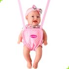 Boneca Lovely Babies Passeio Grande 34 Cm Canguru Bambola