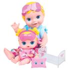 Boneca Mãe E Filha Babys Collection Festa Do Pijama Menina - Super Toys
