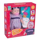 Boneca Mama Neném C/ Mamadeira e Suquinho Mágico - Supertoys