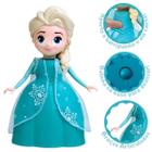 Boneca Meninas Frozen Elsa 24 Cm Fala Canta E Desliza