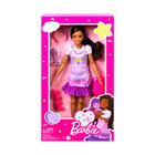 Boneca Minha Primeira Barbie Negra HLL20 Mattel