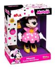 Boneca Minnie Conta Histórias Menina Rosa C/ Bolsinha Disney
