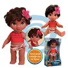 Boneca Moana Bebê de Silicone Se Divertir com Amigos - Cotiplás