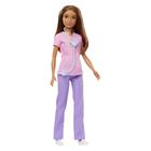 Boneca moderna Barbie Professional Doctor com estetoscópio