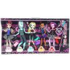 Boneca Monster High Dance Class Com 5 Bonecas Mattel