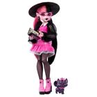 Boneca Monster High Draculaura com animal de estimação Bat-Cat Count Fabulous