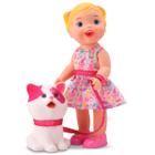 Boneca My Little Collection com Gatinho come e faz Caquinha - DIVERTOYS