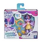 Boneca My Little Pony Twilight Sparkle Vestido Sortido - F1756 F1277 - Hasbro