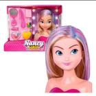 Boneca Nancy Hair Cabelo e Maquiagem Super Toys
