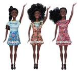 Boneca Negra Estilo B4rbie Black Africana - Escolha Modelo!