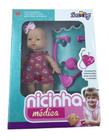 Boneca Nicinha Médica 22cm com Acessórios Nova Toys