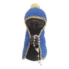 Boneca Nossa Senhora Aparecida Crochê 17x8,5cm