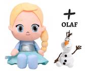 Boneca Mini My Size - Elsa - Frozen - Disney - Novabrink - Alves Baby