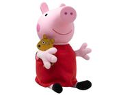 Boneca Peppa Pig Crescendo com a Peppa Pig - com Ursinho de Espuma Baby Brink