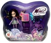 Boneca Pequena Colecionável Fada Fadinha Menina Tecna Com Acessórios - Winx Club - Fairy School - Coleção Tynix Mini Magic - Edimagic