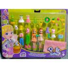 Polly Pocket GGJ48 Estilos Mattel Mini Boneca Pequena Troca Roupa